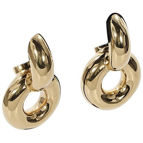 celine drop earrlings blue|blue Celine Earrings for Women .